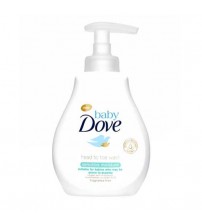 Dove Baby Head To Toe Wash Sensitive Moisture Fragrance Free 200ml Made In Poland